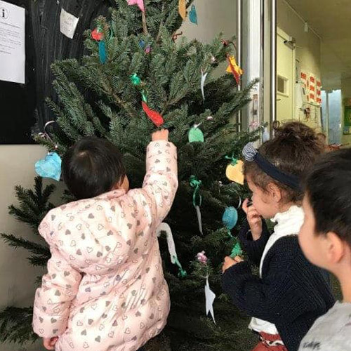 Les petits Capuciens n’ont pas manqué de talent pour appâter le père noël !
